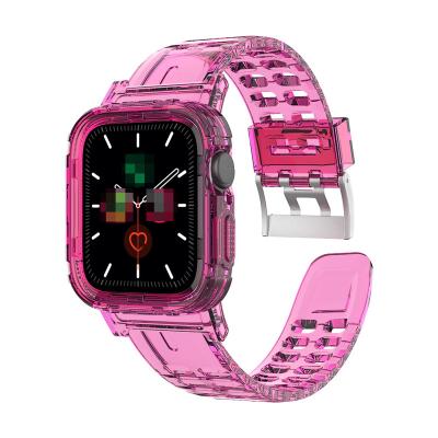 China 2021 Luxury cost-effective plastic smart watch 6 se 44mm stainless steel watch bandfor apple watch 5 38mm 40mm 42mm good quality 4 3 2 1 for sale