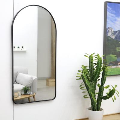 China Wholesale Arch Shape Environmental Friendly Wholesale Ultra Clear Antioxidant Explosion Proof Mirror Hanging Against The Wall for sale