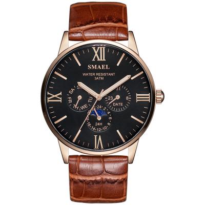 China Wholesale cheap men's watches prices quartz watch luxury casual men's watch day/date SL-9094 Smael for sale