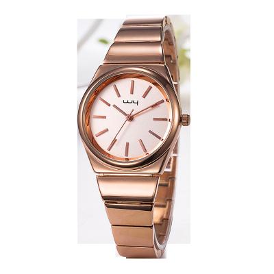 China Popular Auto Date Alloy Strap Wrist Women Quartz Watches Suppliers For Ladies WY-104 for sale