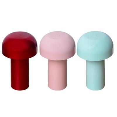 China Simple Stepless Dimming Mushroom Portable Table Lamp USB Charging Small Table Lamp Children'S Room Hotel Desk for sale