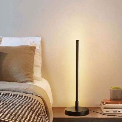 China 2021 Modern New Minimalist Creative Desk Lamp Bedroom Bedside Atmosphere LED Rendering Desk Lamp for sale