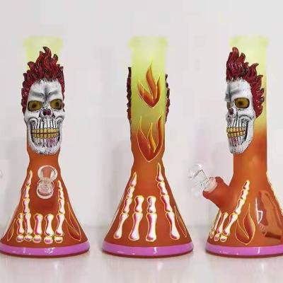 China High Quality Blown Glass Water Pipe Beaker Glass Smoking Accessories for sale