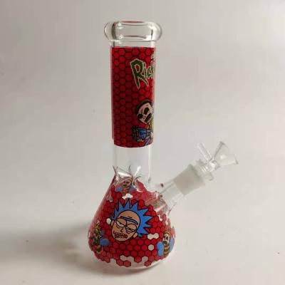 China Hot Selling Amazon Glass Water Pipe Bubbler Weed Burner Glass Water Pipe High Quality Bongo Glass Water Pipe for sale