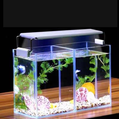 China Smart Fish Tank Aquarium 6W 10W Desktop Aquariums Led Aquarium Light for sale