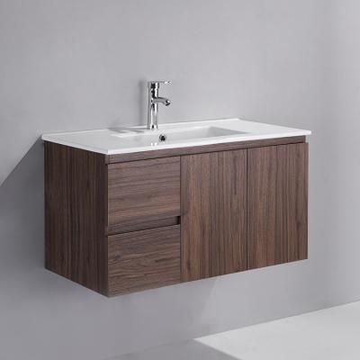 China Cheap modern hot sale modern basin cabinet desiag wall mounted vanity new bathroom cabinet for sale