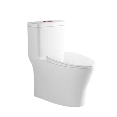 China Double-flow China Supplier Bathroom Manufacturer Modern Design Ceramic One Piece Siphonic Toilet Bowl for sale