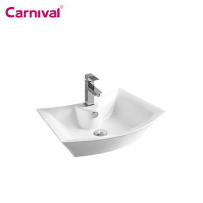 China Modern Special Shaped New Design Art Basin Hand Wash Sinks Washroom Basin for sale