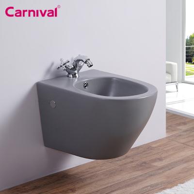 China Wall Mounted Bidet High Quality Women Use New Wall Hung Toilet One Piece Bidet for sale