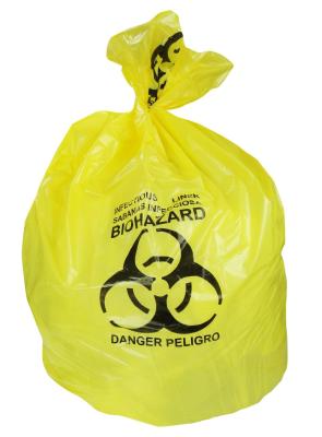 中国 10-15 Gallon Capacity Medical Waste Disposal Bags for Safe and Environmentally Conscious Disposal 販売のため