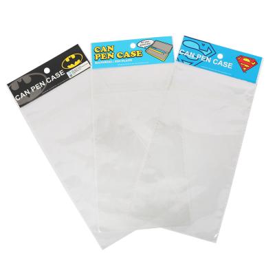 Κίνα Header Bag With Hanging Hole Plastic Packaging Bag Self-Adhesive BOPP Bag προς πώληση