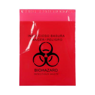 中国 Custom Disposal Medical Trash Rubbish Bag Waste Biohazard Plastic Hospital Medical Garbage Bag Used In Hospitals 販売のため