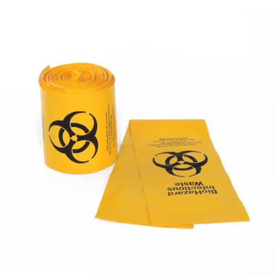 China Las bolsas de plástico del Biohazard de 25 galones en venta