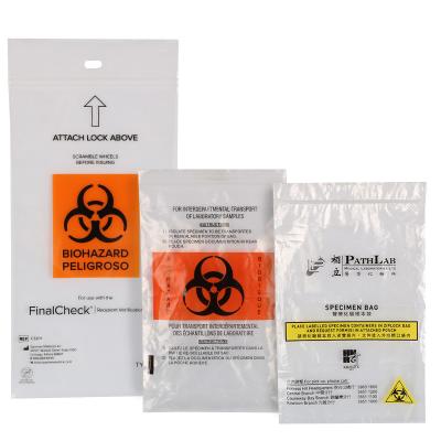 Κίνα πλαστικές τσάντες 95kpa Biohazard προς πώληση