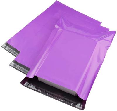 China De zelfdichtende Purpere Polymailers Unpadded Envelop van 10x13 Metronic Te koop