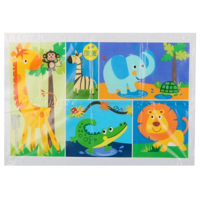 Chine Tapis d'endroit autocollants jetables de Tableau 12