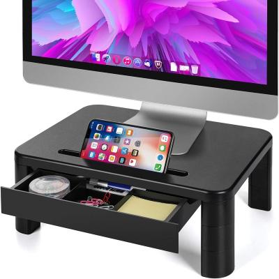 China Other Monitor Stand, Laptop Stand for Desk with Storage, Desk Organizers Height Adjustable with Drawer for sale