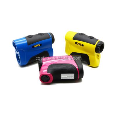 China 4 Colors Hot Sale 6*24 Laser Golf Rangefinder With Pinseeker 600m 104X71X42mm for sale