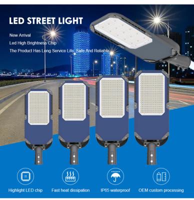 China Eco-Friendly DIA-Casting Aluminum High Power LED Street Light 50w/100w/150w/200w/250w for sale