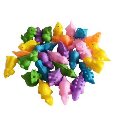 China Water Play Creative Baby Water Playing Toy Pinch Called Little Dinosaur Toy Dinosaur Baby Shower Pinch Music Toy for sale