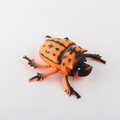 China New Fashionable Low Price Wholesale Custom Plastic Vivid Dung Beetle Kids Toys for sale