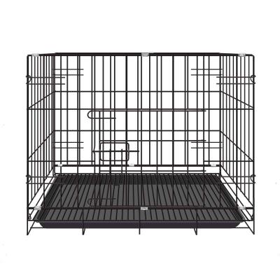 China Wholesale Breathable Customize High Quality Stainless Steel Metal Small Size Dog Cage For Sale for sale