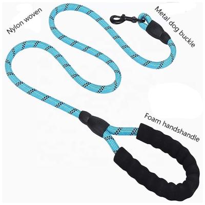 China Factory DETACHED wholesale is safe and durable waterproof cotton rope dog leash manufacturers strong hook for sale