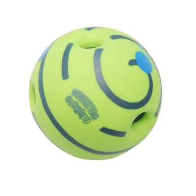 China Viable Bite Resistant Smart Interactive Electronic Activity Dog Interactive Chew Roller Ball Toys and Accessories Sound for sale