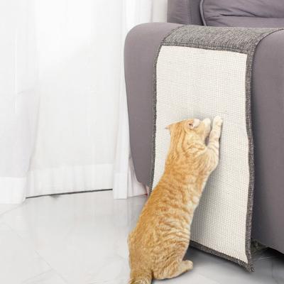 China Sofa Sisal Mat Pet Cat Scratcher Cardboard Cat Climbing Frame Pet Supplies Cat Scratch Fabric Viable for sale