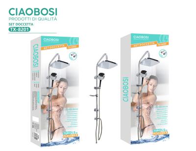 China Viable ciaobosi small kitchen appliances shower set hot sale TX-8201 bathroom stainless steel for sale