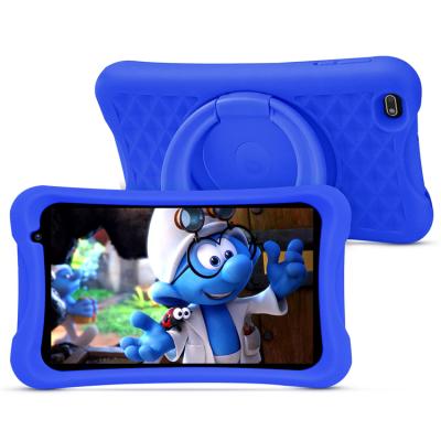 China Tough 8 Inch 32gb Quad-core 32gb Blue Children's Game Blue Android 10 Radio Wifi Tablet PC for sale