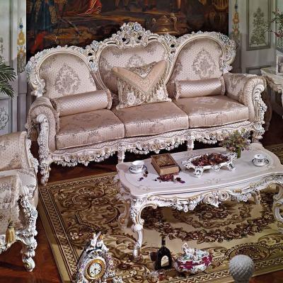 China livinroom Furniture Design Wooden European Style Antique Set Wood House Room Solid Material Origin Type for sale