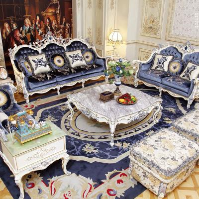 中国 livinroom Furniture Design Wooden European Style Antique Set Wood House Room Solid Material Origin Type bedroom furniture set 販売のため