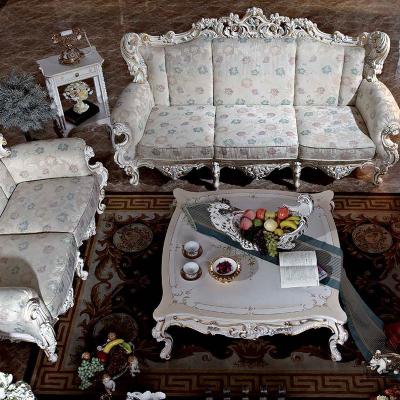 China design French princess style classical furniture living room sofa set luxury european living room furniture set Te koop