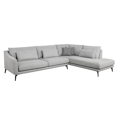 China New Design Sofa Set Modern Modular Gray (Other) Cloud Corner Sectional Sofa Adjustable Living Room Couch for sale