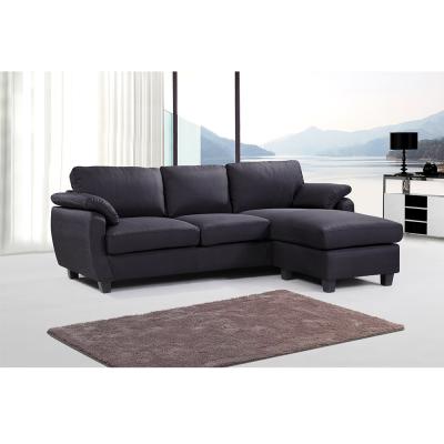 China Contemporary Corner Wood Fabric Furniture Living Room Sectional Sofa Set Designs Hot Selling for sale