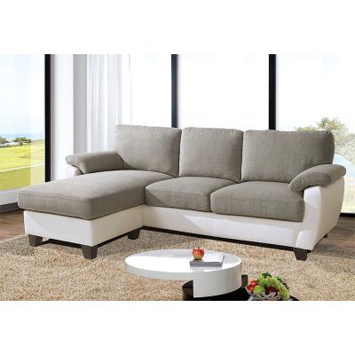 China Latest Designs Extendable L Shaped Convertible Sofa Cheap Sectional Sofa for sale