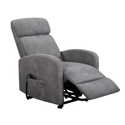 China Contemporary hot sale modern lift recliner chair sofa living room furniture fabric recliner sofa for sale