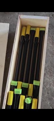 China Hexagonale 22 mm Plug Hole Integral Drill Steel Of Rock Drill Rod Voor steengroeven Mining Rock Drilling Tools Te koop