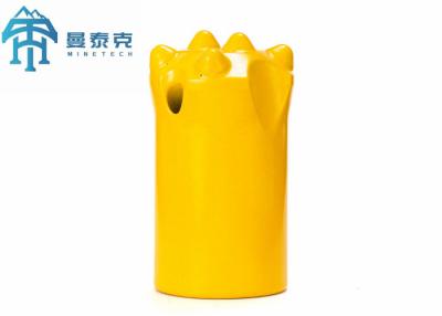 China 38 mm coninered knop bit met 7 wolfraamcarbide tips voor blaasgat en gemeentelijke constructie Te koop