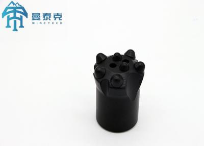 China 32mm - 41mm sich verjüngende Messgerät-Karbid-Bergbau-Stückchen des Bohrgerät-Knopf-Stückchen-3x8 zu verkaufen