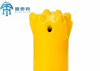 China Rock Blasting Hole Mining Button Bit , 11 Degree Taper Bit 34mm for sale