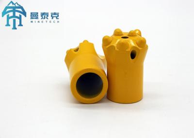 China 7 Grad 34mm 6 Knöpfe bauen ab, Felsen-Bohrgeräte sich zuzuspitzen zu verkaufen