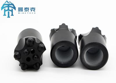 China Uso afilado das obras do grau T38 do bocado de botão 7 de 36mm forjamento preto à venda