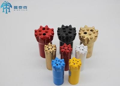 中国 トップハンマー鍛造ドリルビット 64 ミリメートル R32 スレッドボタンビットドリフトツール 販売のため