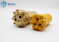 China Underground Tunneling Drill Threaded Button Bit T38 64mm Top Hammer for sale