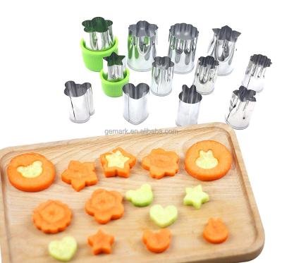 China Disposable Mini Cookie Cutter Stainless Steel Fruit And Vegetable Tool Cake Cutters For Kids for sale