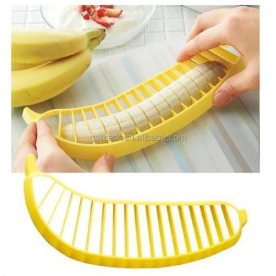 China Viable Manual Banana Slicer Cutter Fruit Cleaver Kitchen Instruments Tools for sale