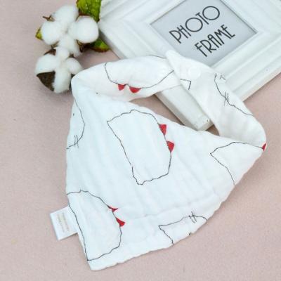 China 2020 hot sale QUICK DRY cotton baby waterproof baby bibs baby bandana drool kids bibs for sale