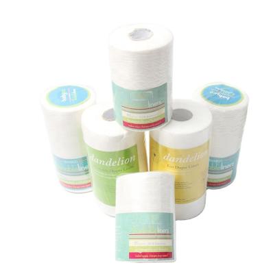 China Eco - Friendly Soft Disposable Plain Weave Diaper Roll Biodegradable Bamboo Diaper for sale